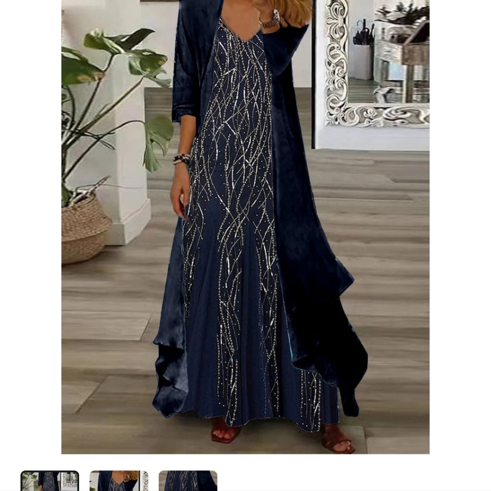 2 Piece maxi dress